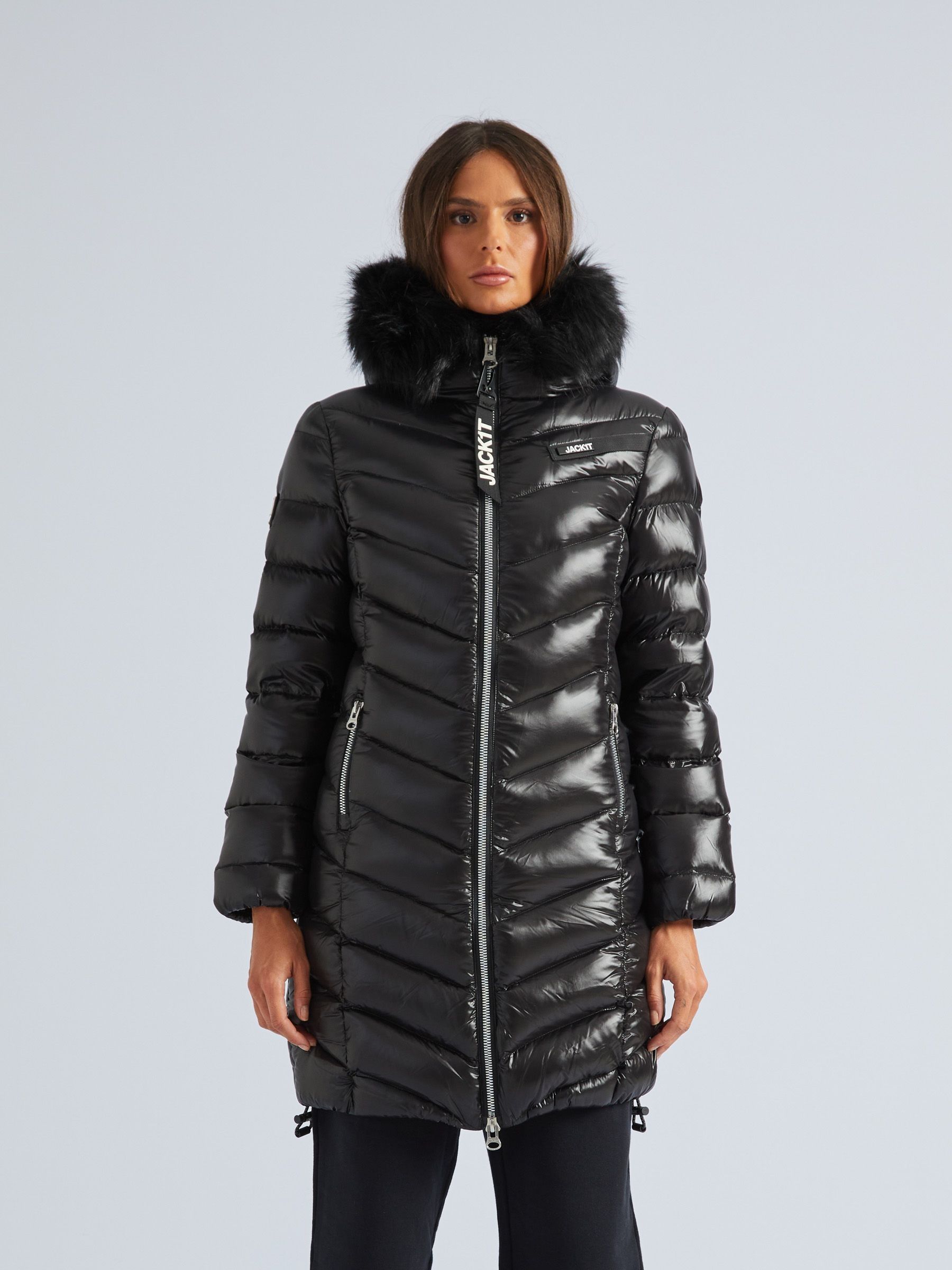 Buy JACK1T R3D Luxe Black Coat from Next Luxembourg