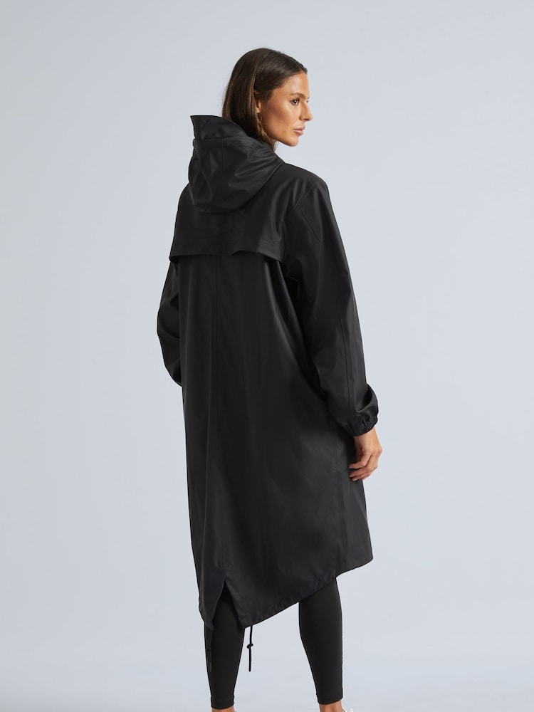 JACK1T Unisex ELEMENTS Long Raincoat - Image 2 of 4