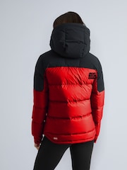 JACK1T Luna Down Hooded Puffer Black Jacket - Image 2 of 7