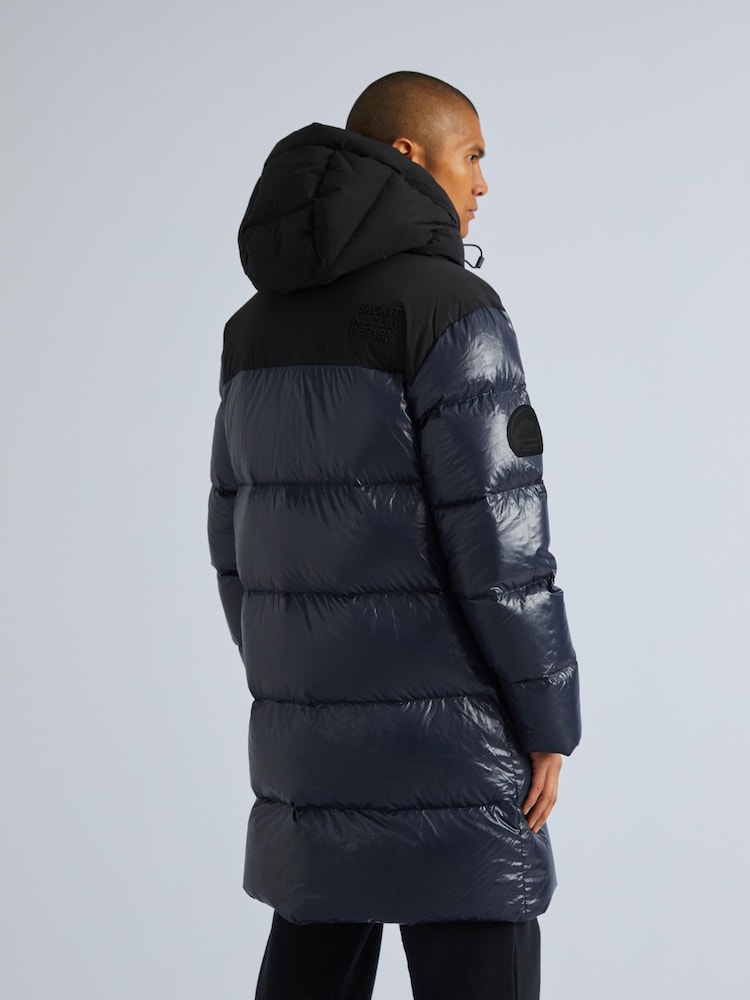 JACK1T Diamond Down Black Coat - Image 2 of 7