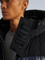 JACK1T Diamond Down Black Coat - Image 4 of 7