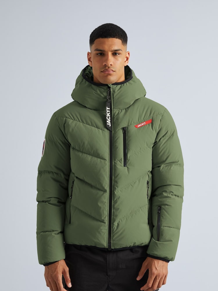 JACK1T Lock Hood Puffer Jacket - Image 1 of 7