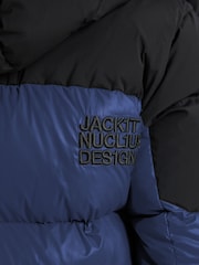 JACK1T Luna Down Hooded Puffer Black Jacket - Image 5 of 7