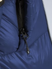 JACK1T Luna Down Hooded Puffer Black Jacket - Image 6 of 7