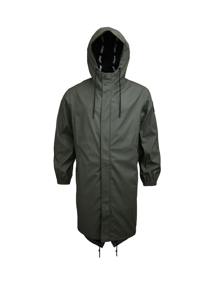 JACK1T Unisex ELEMENTS Long Raincoat - Image 4 of 4