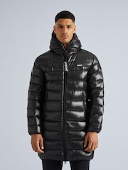 JACK1T R3D Slick Black Coat - Image 1 of 7