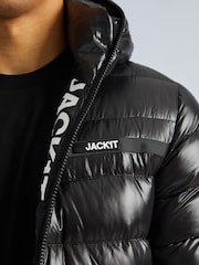 JACK1T R3D Slick Black Coat - Image 4 of 7