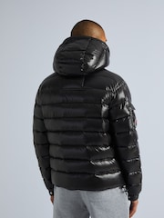 JACK1T Squadra Slick Hooded Black Jacket - Image 2 of 7