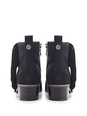 črna - Moda in Pelle Pichon Fringe Smart gležnjarji - Slika 3 iz 4