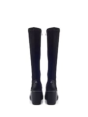 Moda in Pelle Sallie Wedge Long Black Boots - Image 3 of 4