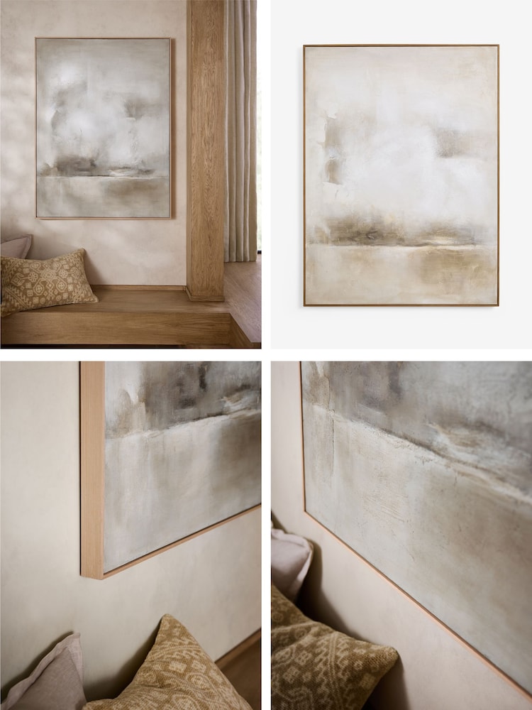 N. Premium Natural Textured Abstract Wooden Framed Wall Art - Image 2 of 9 N. Premium Natural Textured Abstract Wooden Framed Wall Art - Image 2 of 9