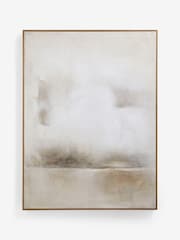 N. Premium Natural Textured Abstract Wooden Framed Wall Art - Image 6 of 8