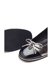 Moda in Pelle Grey Fronton Soft Square čevlji s plosko peto/brez pete balerinke - Slika 4 iz 4