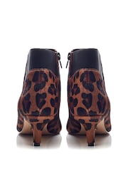 Moda in Pelle Qute Kitten Heel Chelsea Black Boots - Image 3 of 4