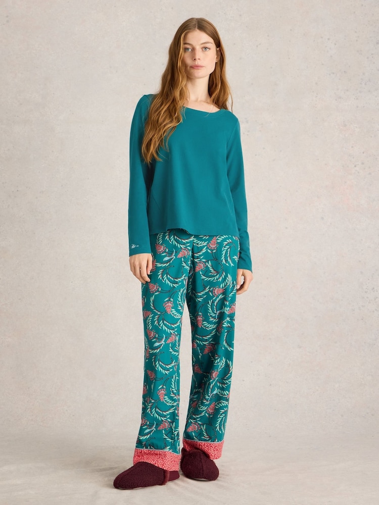 White Stuff - Eva jersey pyjamatop - Image 3 of 6
