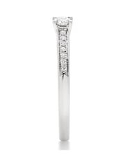 Beaverbrooks Platinum Diamond Solitaire Ring - Image 3 of 6