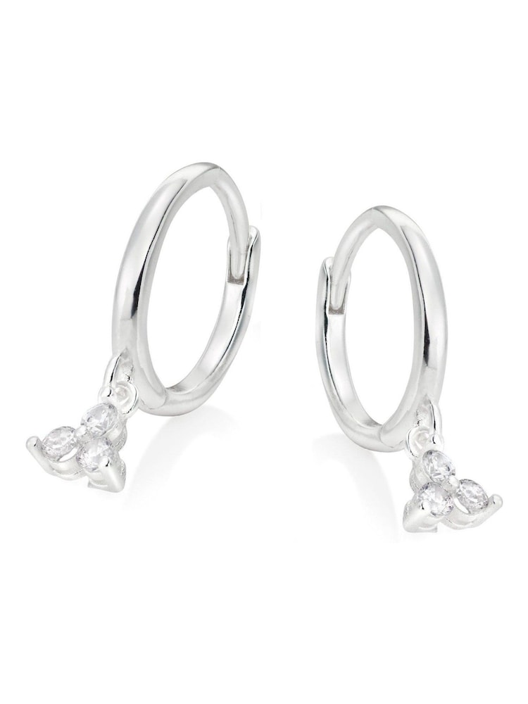 Beaverbrooks Sterling Silver Cubic Zirconia Earrings Set - Image 2 of 6