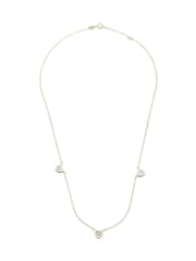Beaverbrooks 9ct Yellow Gold Mother of Pearl Heart Necklace - Image 3 of 4