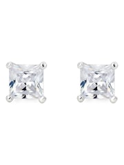 Beaverbrooks Sterling Silver Cubic Zirconia Earrings Set - Image 2 of 6