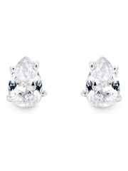 Beaverbrooks Sterling Silver Cubic Zirconia Earrings Set - Image 3 of 6