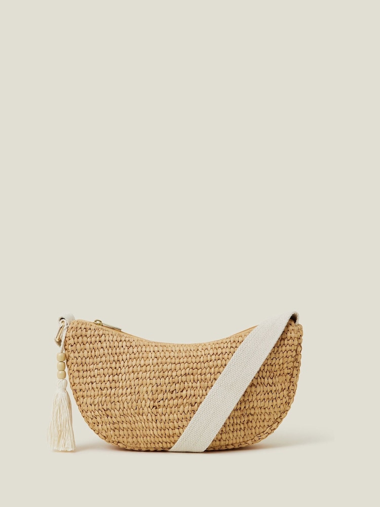 Accessorize Raffia Sling Bag - Slika 2 iz 3
