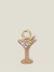Accessorize Silver Embellished Cocktail Charm Bag - Image 1 of 2