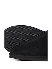 JACK & JONES Black White Black White Fleece Lined Slippers - Image 5 of 8