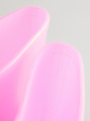 Pink Shimmer PVC Wellies - Image 5 of 6