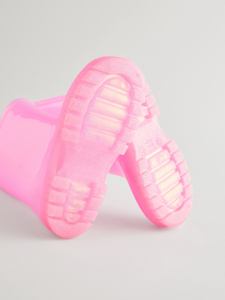 Schimmerndes Pink - PVC Wellies - Bild 6 von 6 Schimmerndes Pink - PVC Wellies - Bild 6 von 6