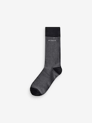 GANT Black Argyle Striped Socks 4 Pack - Image 4 of 7