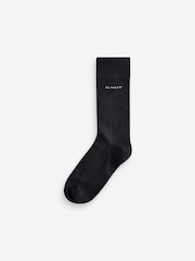 GANT Black Argyle Striped Socks 4 Pack - Image 6 of 7
