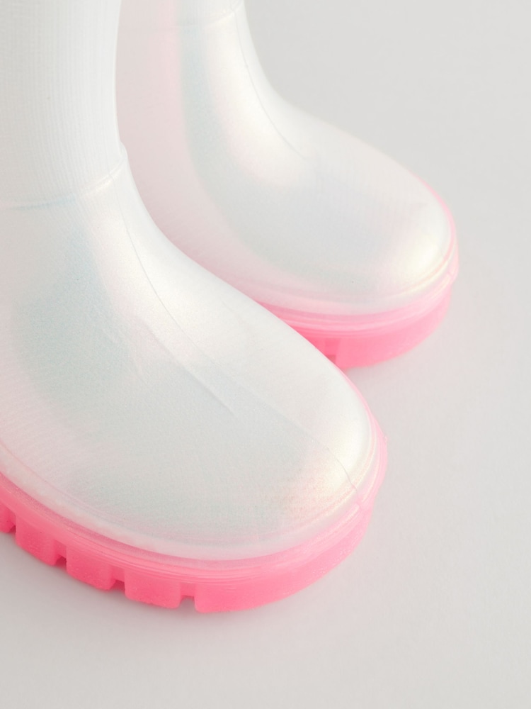 Iridescent PVC Wellies - Image 5 of 6