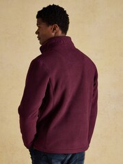 Heritage Fleece Burgundy Red Quarter Zip - Image 2 of 9