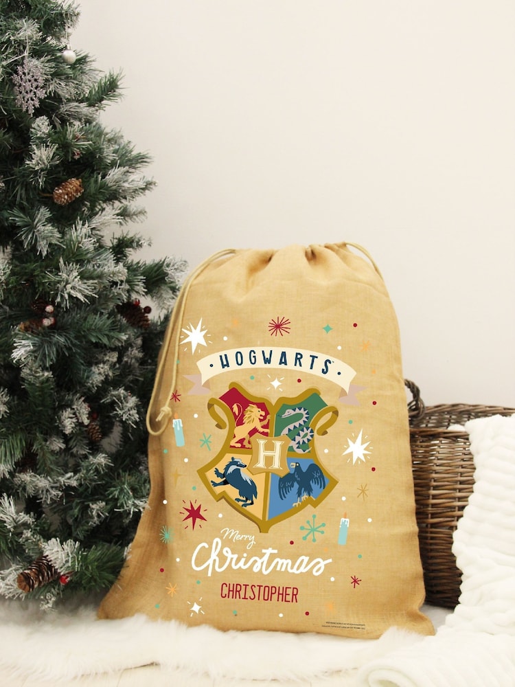 Personalised Harry Potter Christmas Sack by Character World - Image 1 of 5