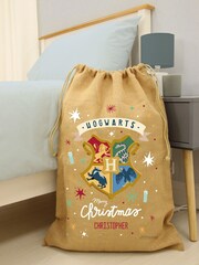 Personalised Harry Potter Christmas Sack by Character World - Image 3 of 5