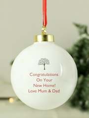 Personalised Cosy Christmas Bauble by PMC - Image 6 of 6