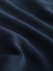 Navy Short Sleeve Polo Top - Image 7 of 7