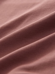 Dark Pink Soft Touch Polyamide Deep V-Neck Sleeveless Top - Image 6 of 7