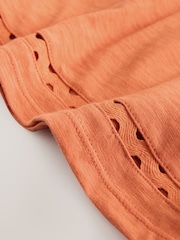 Orange Jersey Summer Shorts - Image 7 of 8