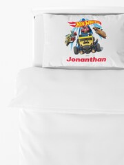 Personalised Hot Wheels Pillowcase by Character World - Image 3 of 4