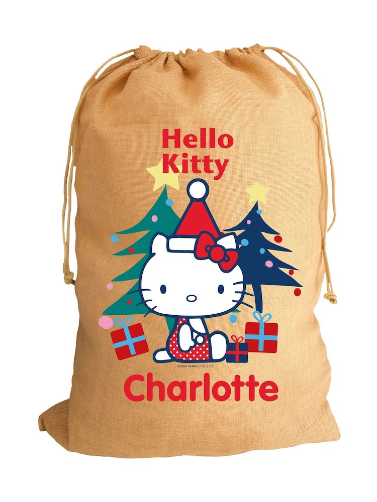 Personalised Hello Kitty Christmas Sack by Character World - Image 5 of 5