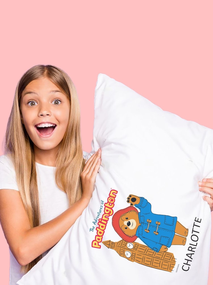 100% Cotton Personalised Paddington Pillowcase by Character World - Image 2 of 4