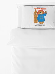 100% Cotton Personalised Paddington Pillowcase by Character World - Image 4 of 4
