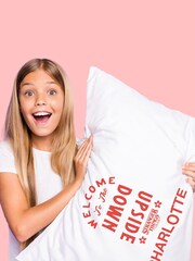 100% Egyptian Cotton Personalised Stranger Things Pillowcase by Character World - Image 2 of 4