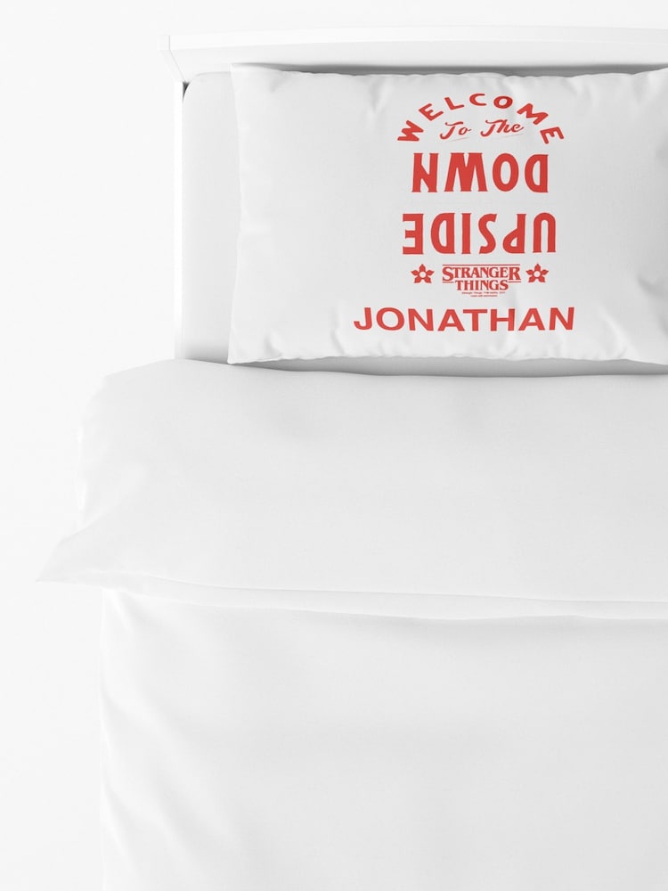 100% Egyptian Cotton Personalised Stranger Things Pillowcase by Character World - Image 4 of 4
