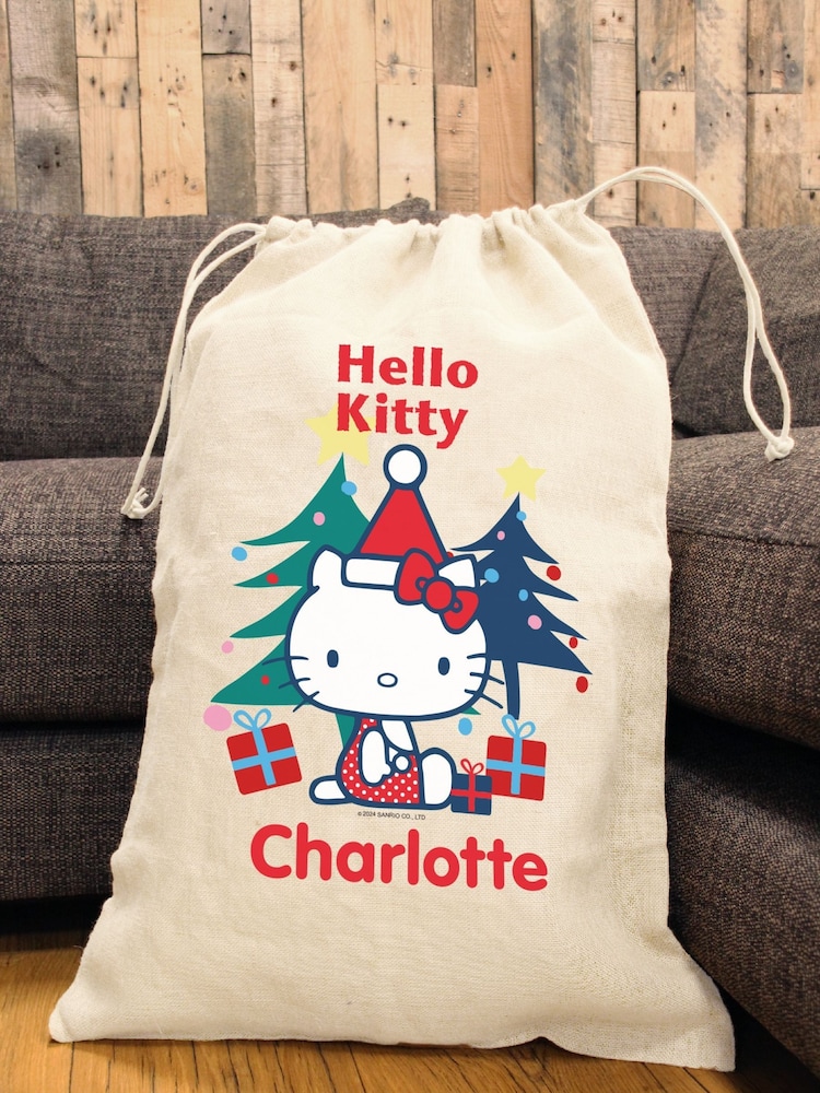 Personalised Hello Kitty Christmas Sack by Character World - Image 1 of 5