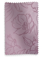 Lipsy Pink Eyelet Paige Floral Print Jacquard Curtains - Image 4 of 4