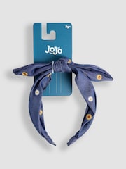 JoJo Maman Bébé Denim Aliceband - Image 2 of 3