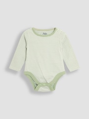 JoJo Maman Bébé Cotton Footed 2-Piece Dungarees Set - Imagen 5 de 6