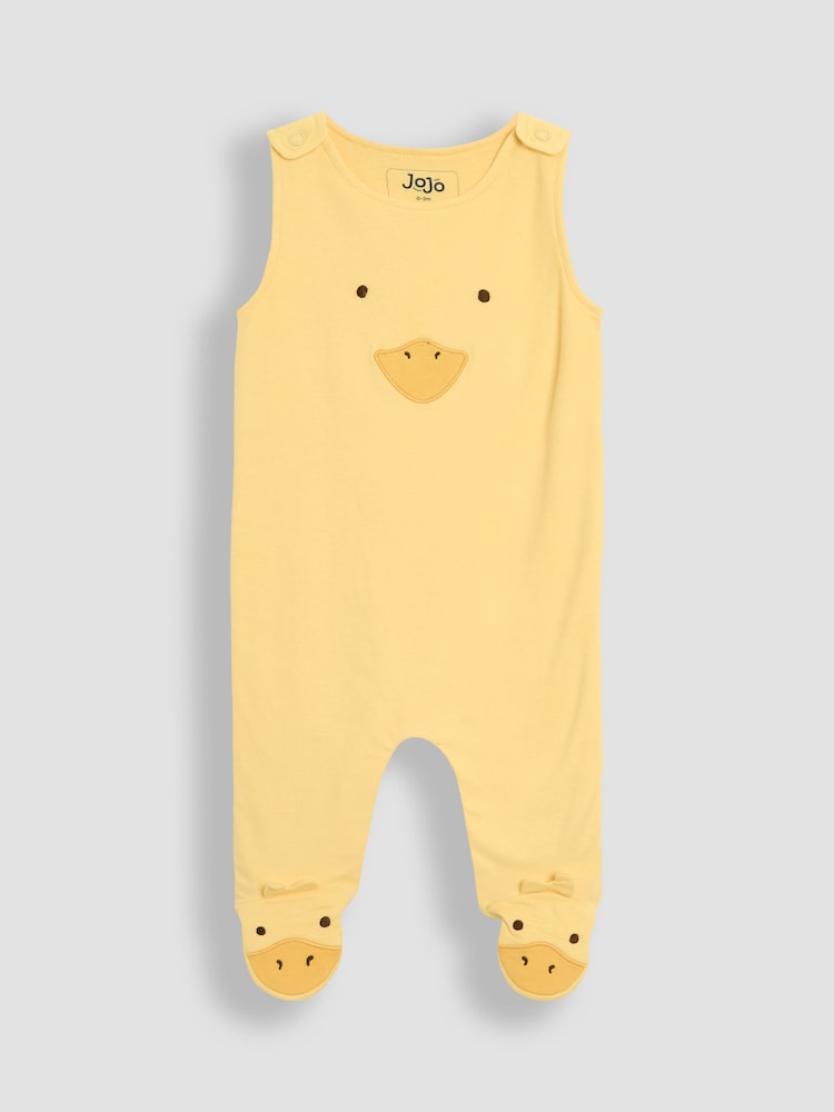JoJo Maman Bébé Footed Dungarees Set 3 Piece - Imagen 2 de 7